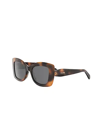 CELINE | Lunettes de soleil carrées noires CELINE 3 Dots | braun